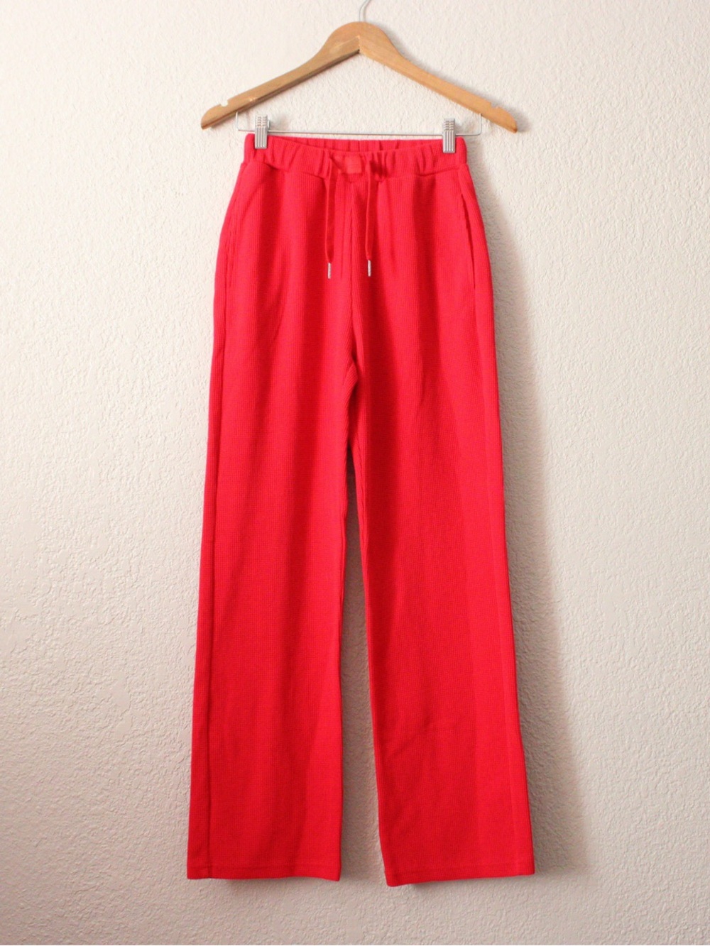 Comfrt Waffle Lounge Cherry Pants